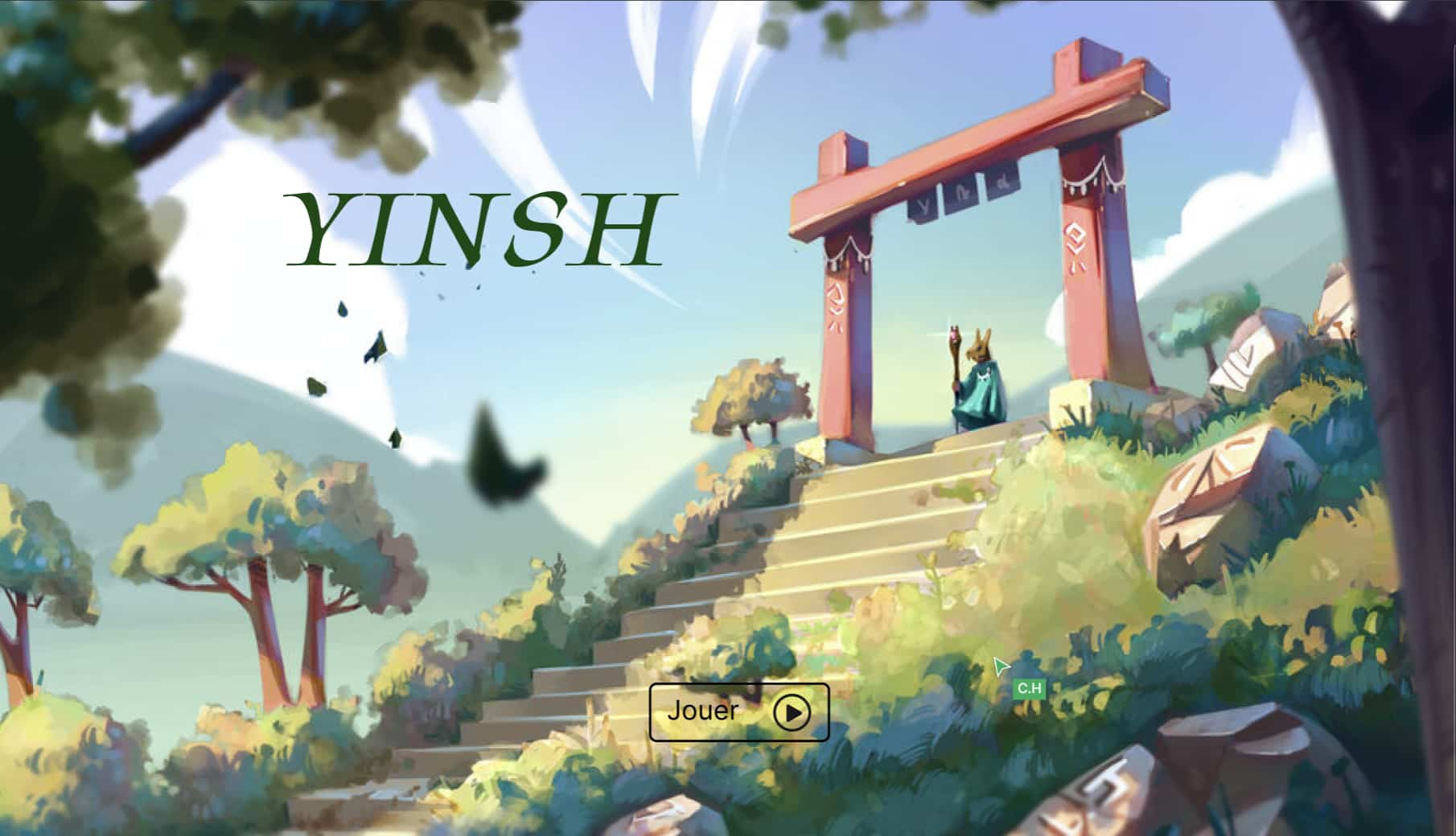 Background of the Yinsh game, développeur freelance lille